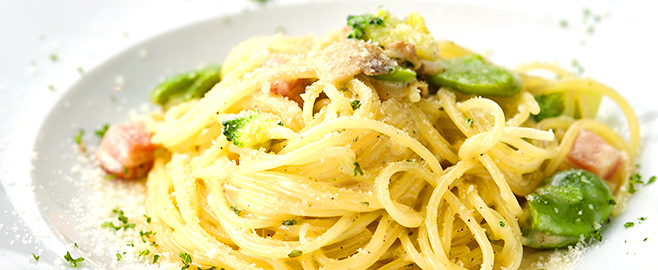 単品類も多種多彩!パスタやチーズ盛り合わせ